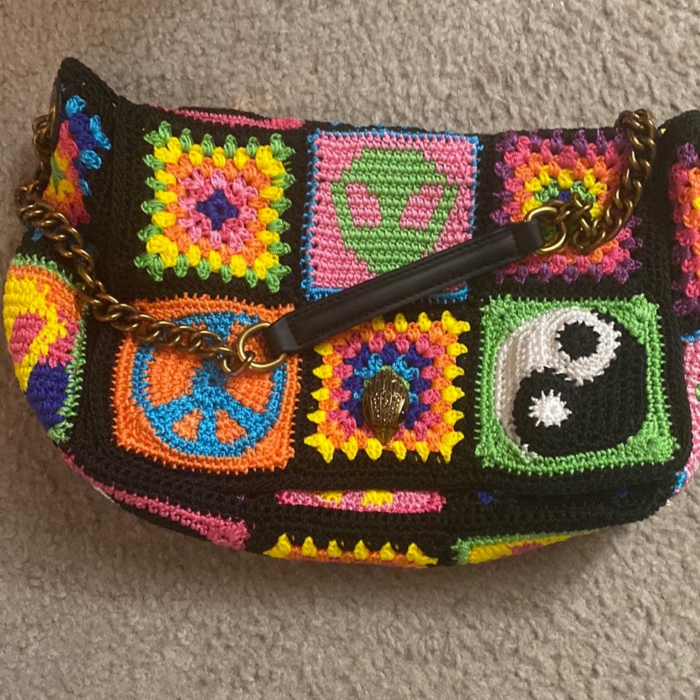 Kurt Geiger Peace and Love Kensington Crotchet Bag
